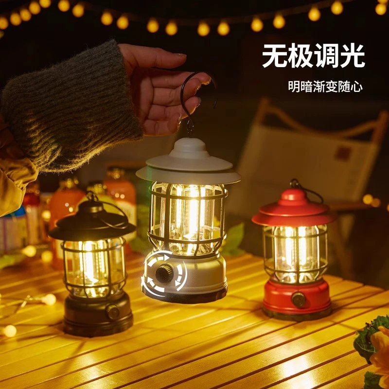 

Outdoor camping light lighting, charging tent, portable horse, long battery life