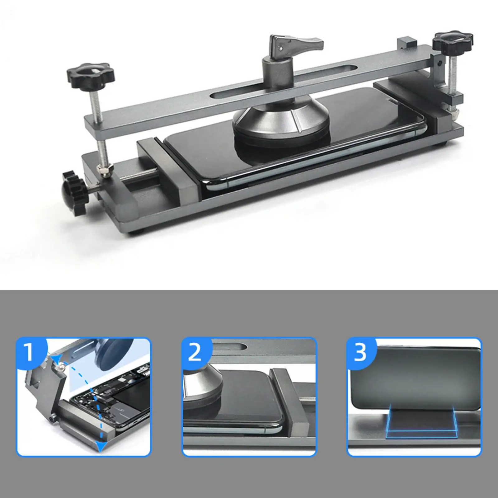 Imagem -04 - Phone Screen Separator Tool Lcd Screen Opening Tool Phone Repair Jig Screen Removal Tool Without Heating