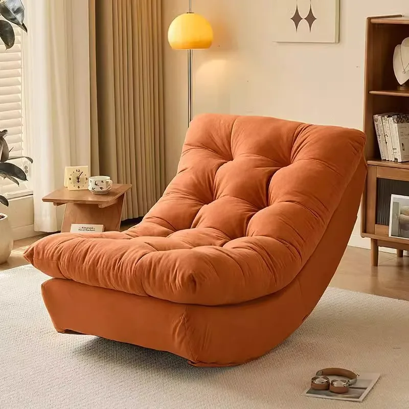 Rocking Sofa Living Room Chairs Luxury Lounge Recliner Shell Ergonomic Living Room Chairs Relax Reading Sillones Home Furniture