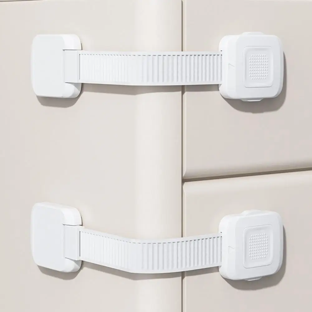 Baby Safety Drawer Latch for Cabinets Dressers Bookshelves and Wardrobes to Prevent Tip Over and Accidental Opening