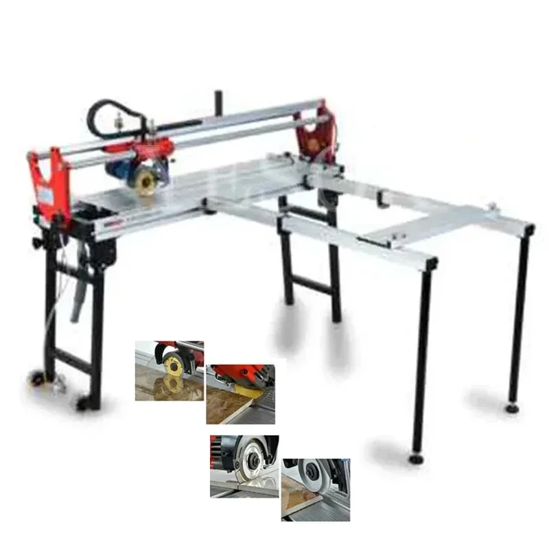 

800/1000/1200/1800MM Fully Automatic Cutting Machine Desktop Ceramic Tile Stone Multifunction Electric Tool 220V Dry Cut Wet Cut