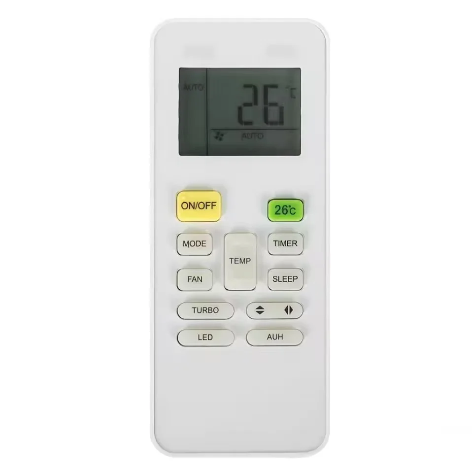 All-in-One Midea AC Remote Control, Replacement Fits RN02AB RN02B RN02C D E H BG Air Conditioner Series