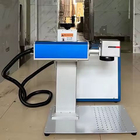 3 Red Light 60W E2 JPT M7 MOPA Fiber Laser Color Marking Machine Raycus Metal Stainless Steel Gold Silver Ring Jewelry Engraving