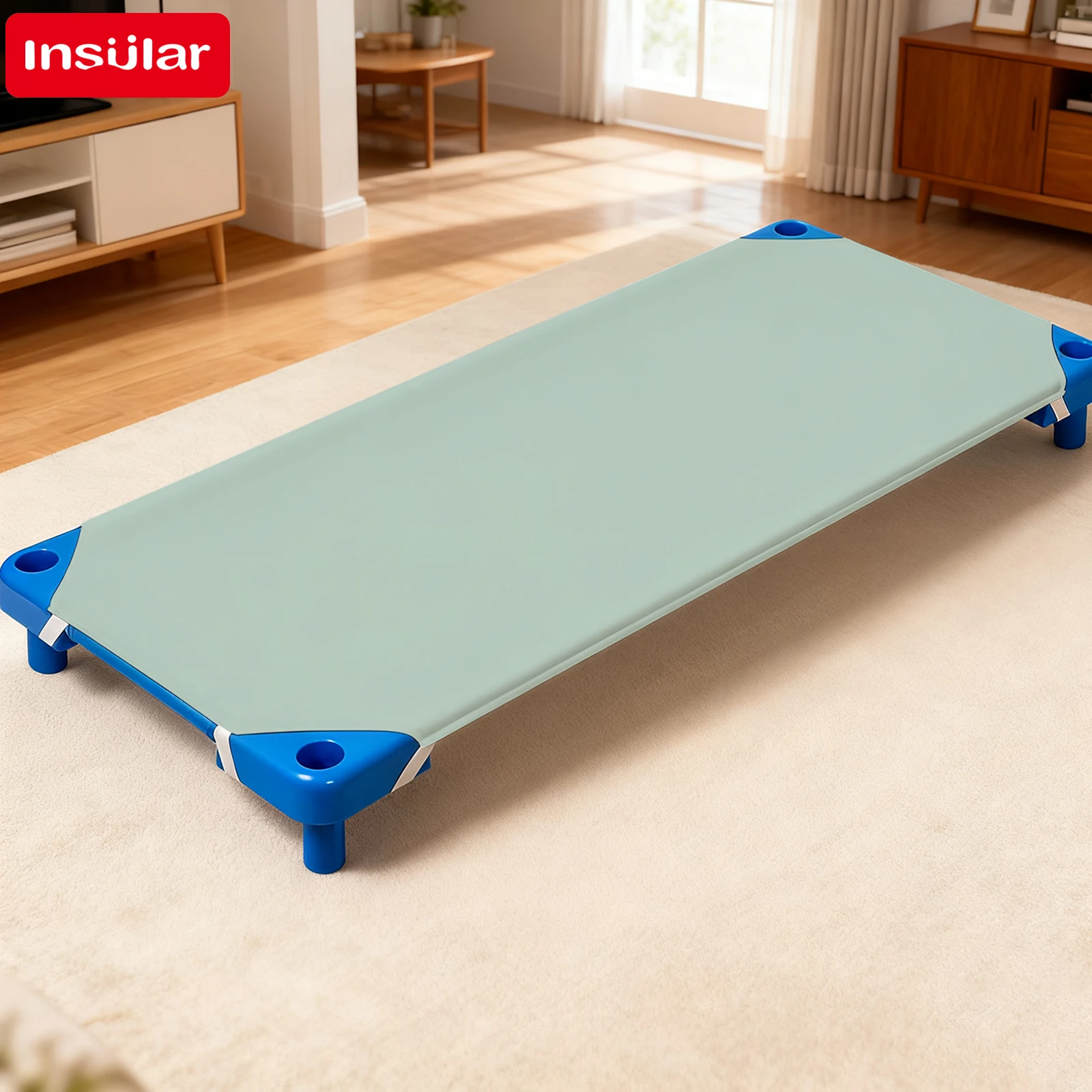 ملاءات سرير للأطفال 4-الزاوية الأربطة المطاطية الثابتة رياض الأطفال المجهزة ورقة فضفاضة ضيقة سلسلة الاطفال قيلولة غطاء المهد 51*23 بوصة