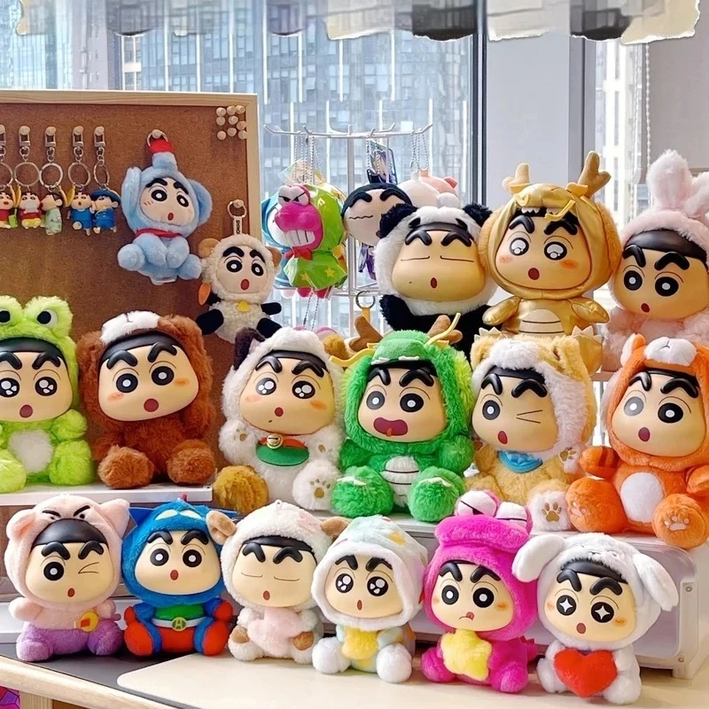

Original Crayon Shin-Chan Blind Box, Vinyl Doll Series First Release, 6pcs/Box, Plush Toy, Model & Figureine Toy Gift Hot Sale