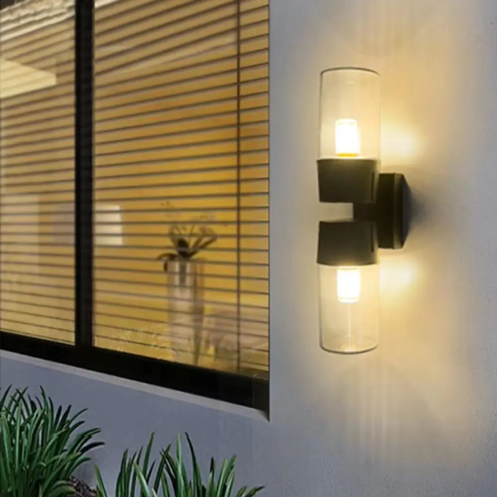 IP65 Waterproof Outdoor Wall Light Simple Design Aluminum Material Wall Lamp Decoration Light New Chinese Style
