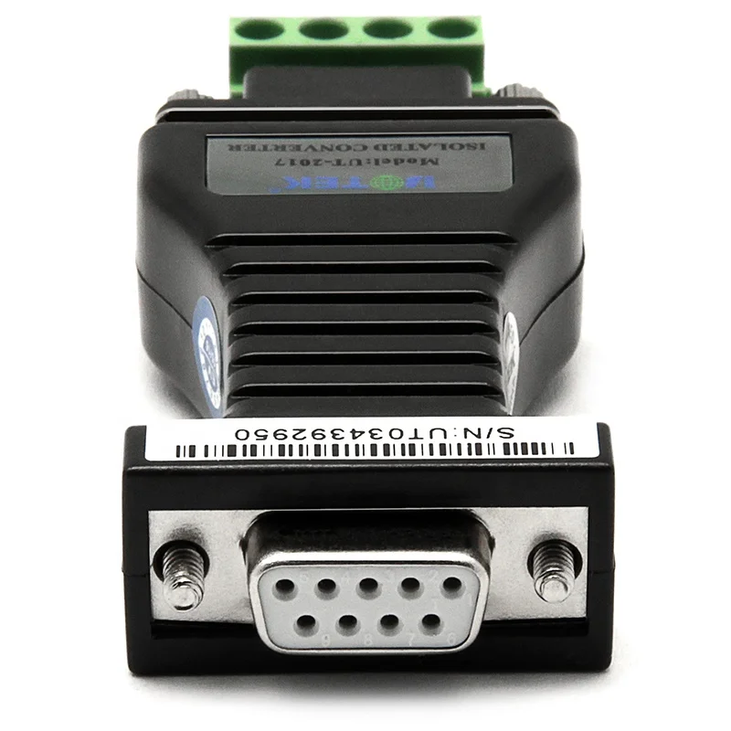 Conversor serial isolado UOTEK UT-2017 RS-232 para RS-485 com isolamento
