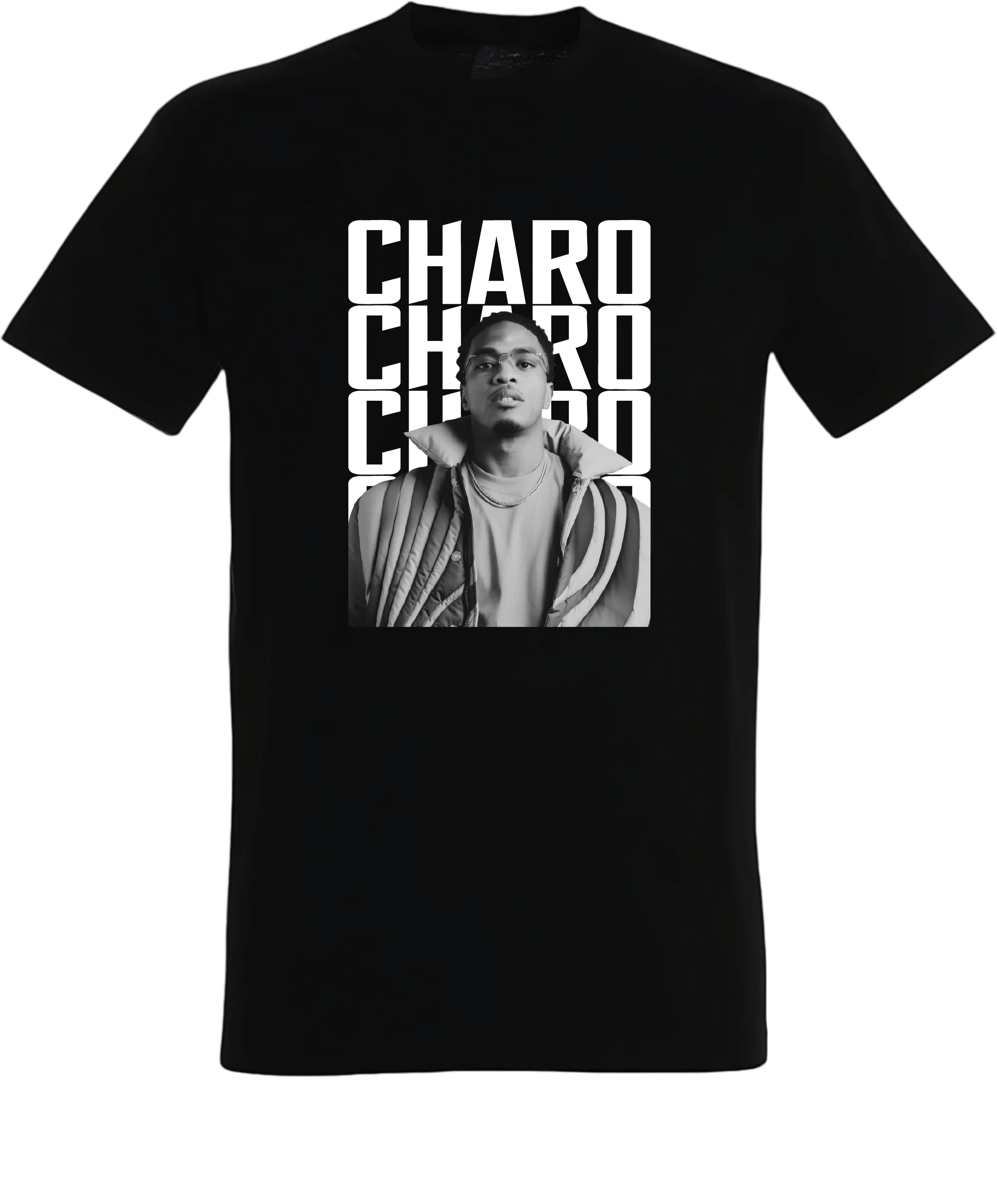 France Rapper Niska Charo Vintage Bootleg Merch T shirt 100%Cotton Unisex Men‘s Women's T-Shirt Fans Tour Hiphop Y2k Casual Tee