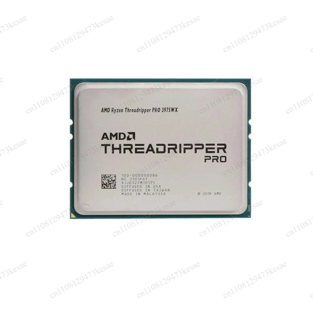 AMD Ryzen Threadripper PRO 3975WX 32Cores 64Threads 3.5GHz4.2GHz Turbo sWRX8 Socket 128MB L3 Cache 280W PCIe 4.0 Workstation CPU