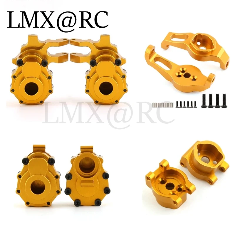 Metal Front and Rear Portal Drive Housing Caster Blocks 8232 8251 8252 8253 for Traxxas TRX4 TRX6 1/10 RC Car Upgrade Parts Met