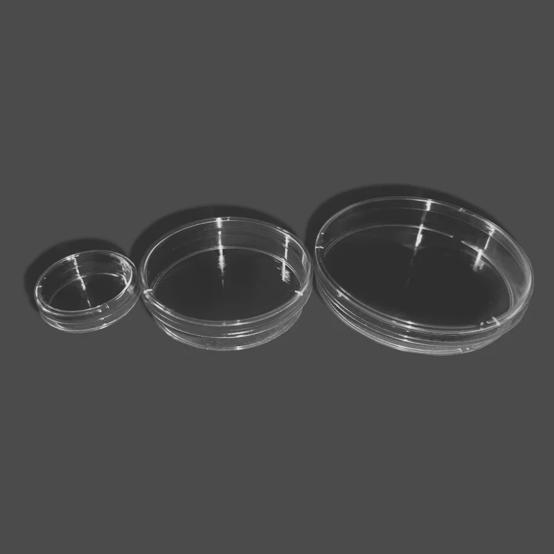 10Pcs/bag 35mm Sterile Petri Dishes Bacteria Culture Dish for Lab Supplies Round Container isposable Sterile Plastic Petri Dish