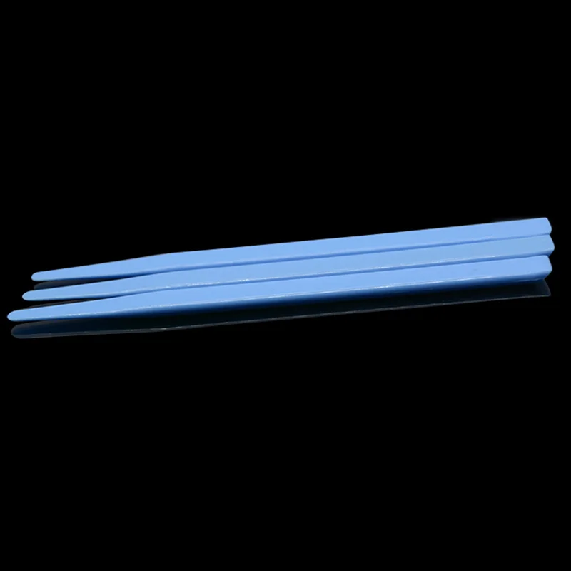 10pcs Dental Mixing Plaster Spatula for Impression Material Disposable Mixing Knife Alginate Spatula Plastic Blue Dentist Tools