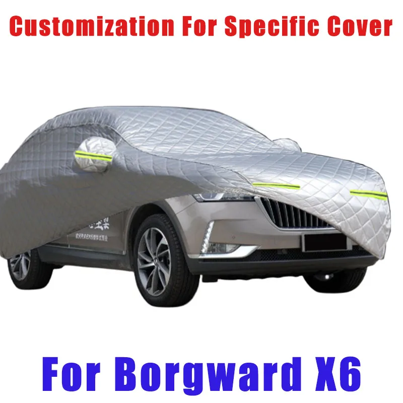 

For Borgward X6 Hail prevention cover auto rain protection, scratch protection, paint peeling protection, car Snow prevention