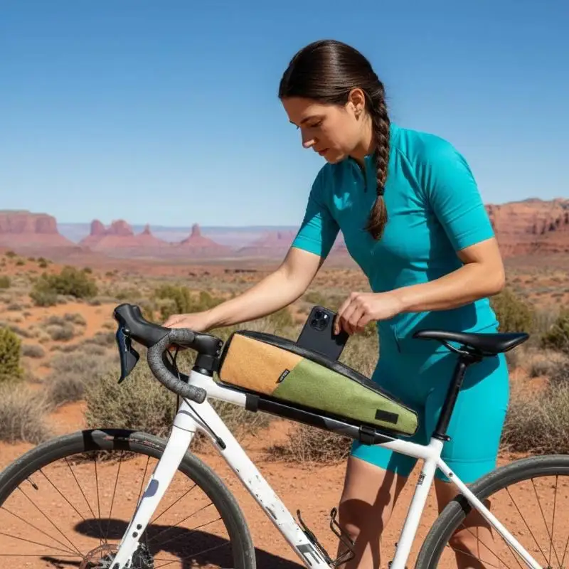 

Bikepacking Bag Bike Frame Bag Large-capacity Waterproof Road Bike Cycling Bag Wear-resistant Extra Long