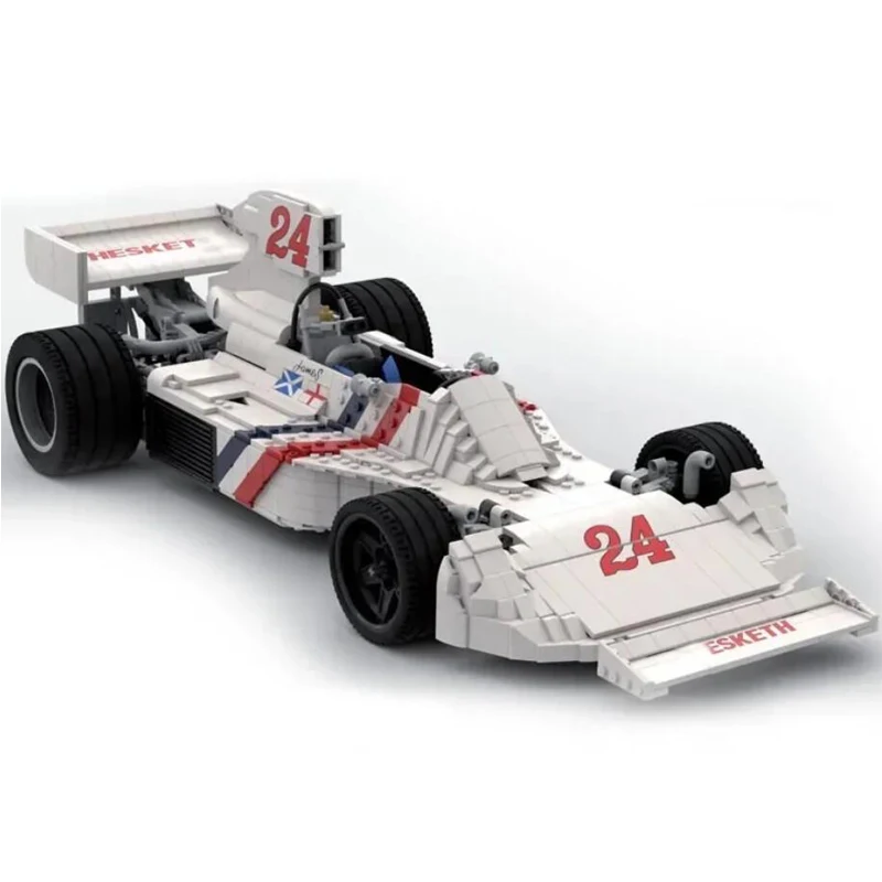 Gloednieuwe MOC-130285 Raceauto 1940 Pcs Zelfsluitende Bouwstenen Model Puzzel Verjaardag Kerst Speelgoed Cadeau Decoratie