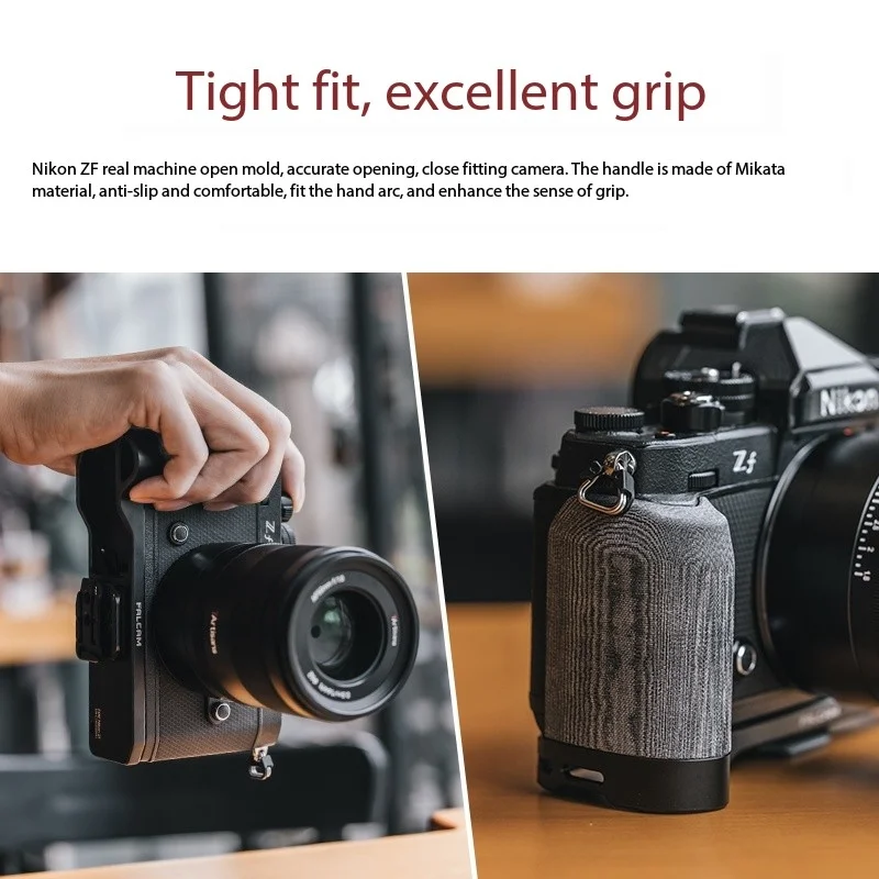 FALCAM C00A4308 دعامة مقبض L سريعة الإصدار لكاميرا Nikon ZF