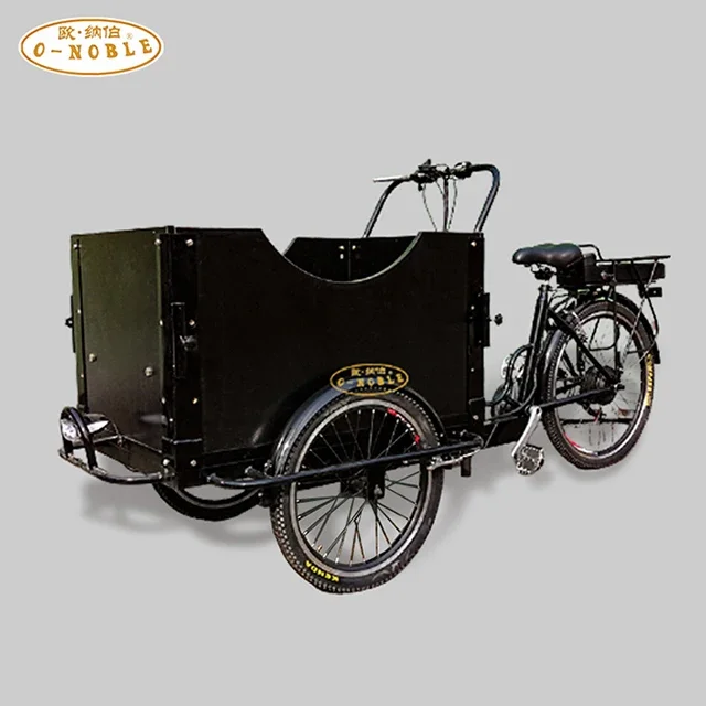 Family tricycle cargo truck/Outdoor children's manned three-wheeled bicycle