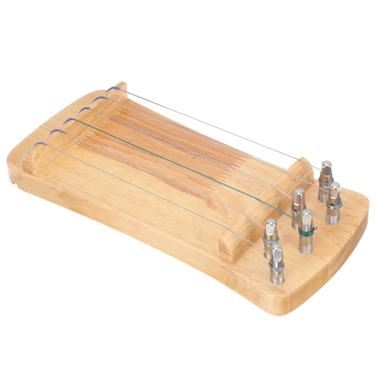 

Guzheng Finger Trainer Lightweight Wooden Tool for Beginners with Durable Strings Portable Size Practice Musical Instrument