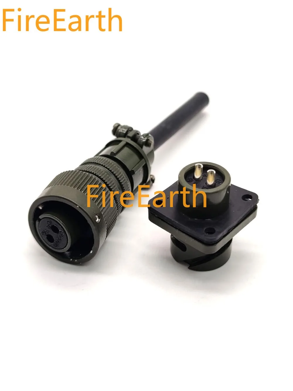 

Bayonet Series 3106A12S-3 3102A12S-3 Male and Female 2 Pin Connector