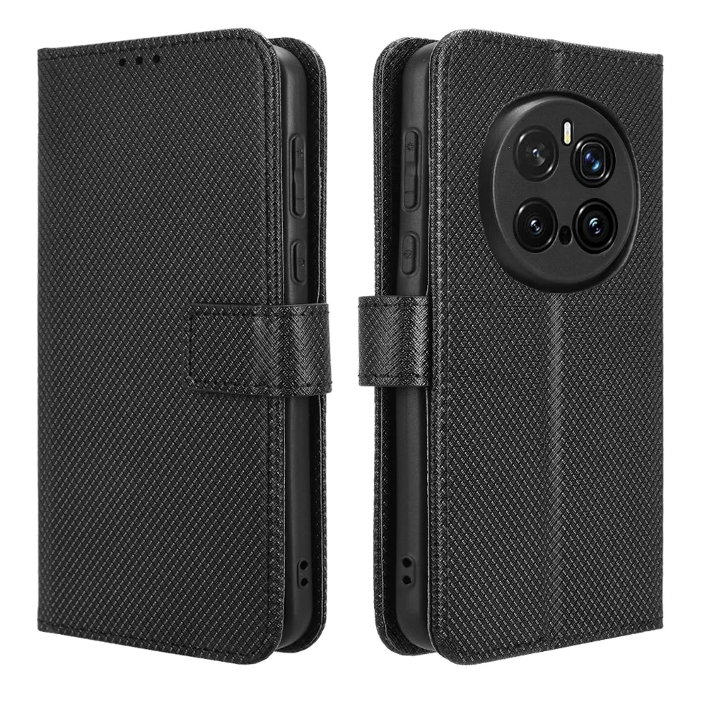 Flip leather magnetic unique style wallet protective Case For Honor Magic7 Pro 6.8 inch Card Slot Fall prevention Phone Case