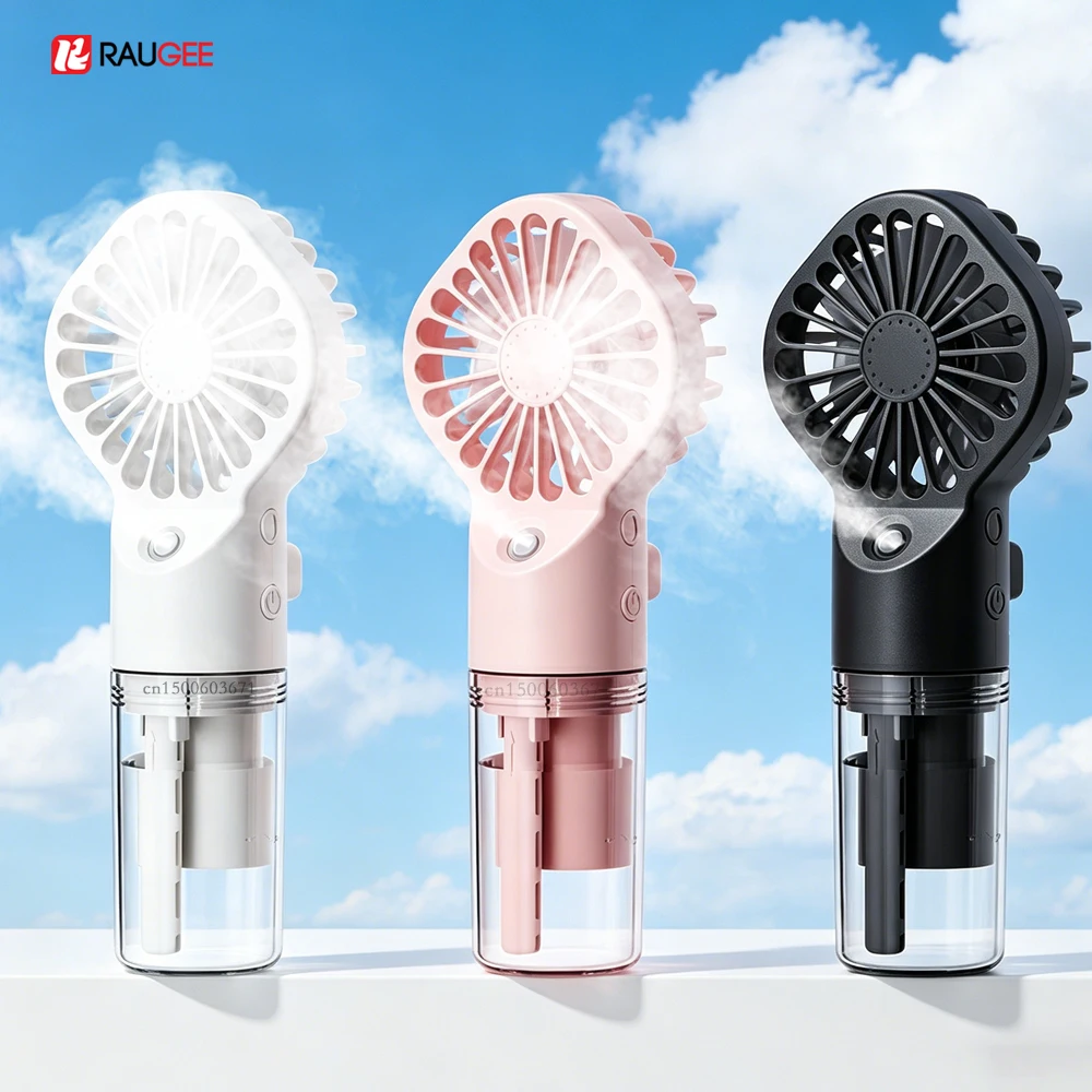 

Portable Water Mist Fan Mini Handheld Fan USB Humidifier Fan Small Personal Hand Fan With Water Spray Outdoor Handheld Fan