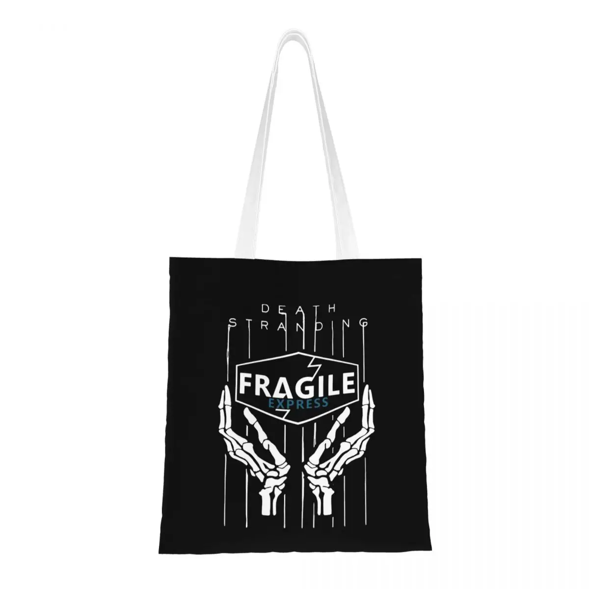 

Death Stranding Game Canvas Tote Bag Reusable Unique Design Grocery Bag for Unisex