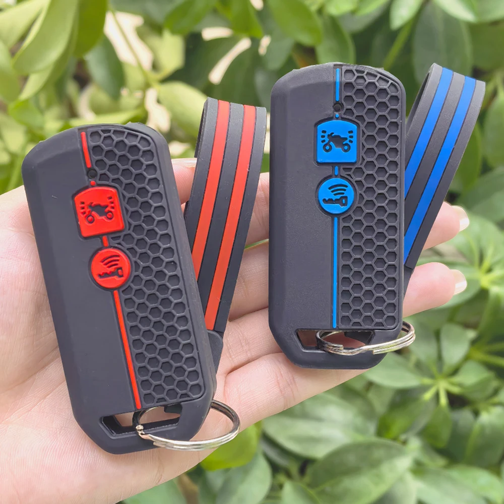 Keychain Silicone For HONDA PCX 160 125 VISION SH350 Switch ADV Wrench 350 SH350i Forza 250 125 300 750 Xadv Key Shell Cover