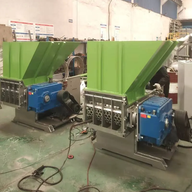 Industrial Plastic Shredder Large Material Single Shaft Crusher Multifunctional Hydraulic