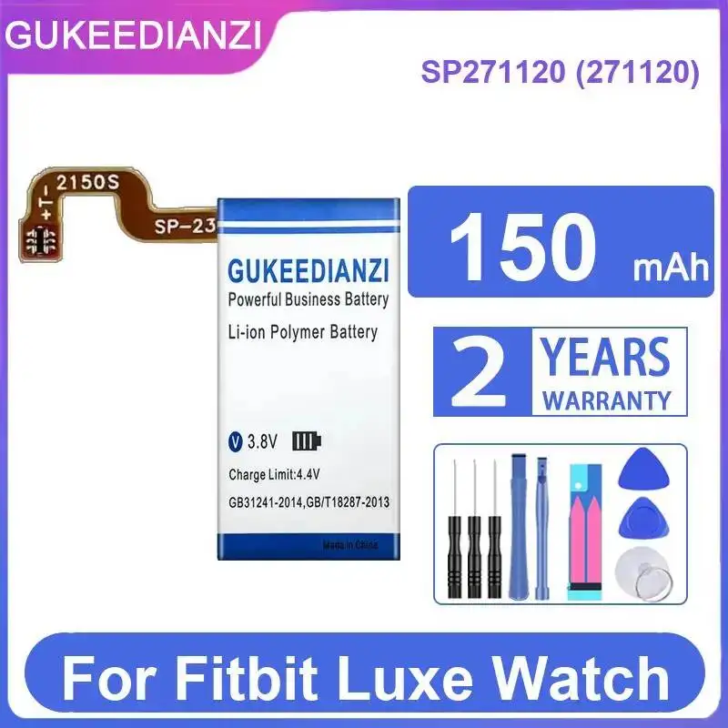 

Аккумулятор 150 мАч для умных часов Fitbit Luxe, экологичный, SP271120 271120