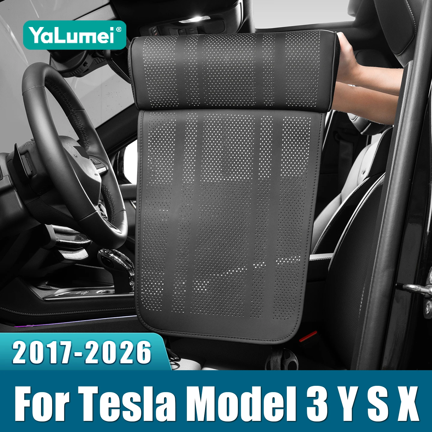 Almohadilla de Extensión para Apoyar las Piernas en el Asiento del Automóvil para Tesla Model 3 Y S X 2017 2018 2019 2020 2021 2022 2023 2024 2025 2026