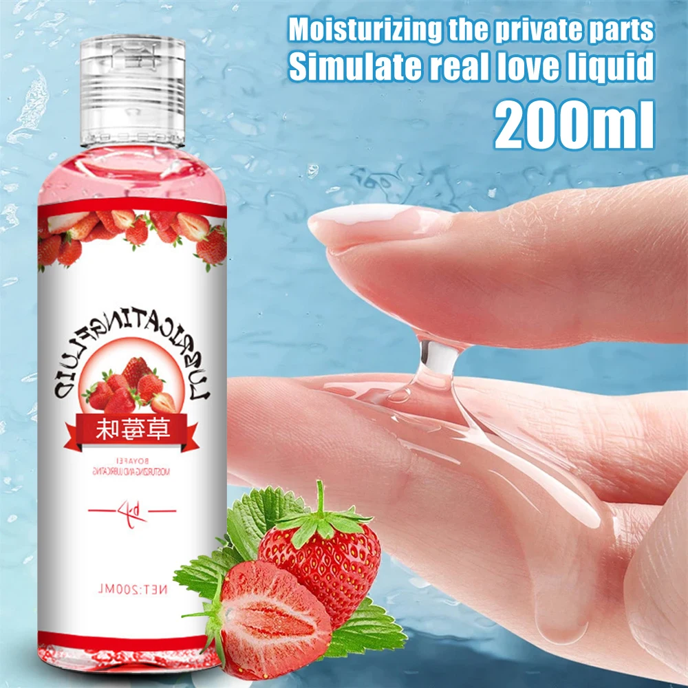 200 ml Gleitmittel Vagina Penis Klitoris Anal Gleitmittel männliche Frau persönliche Vaginalschmierstoffe auf Wasserbasis Sexspielzeug für Erwachsene