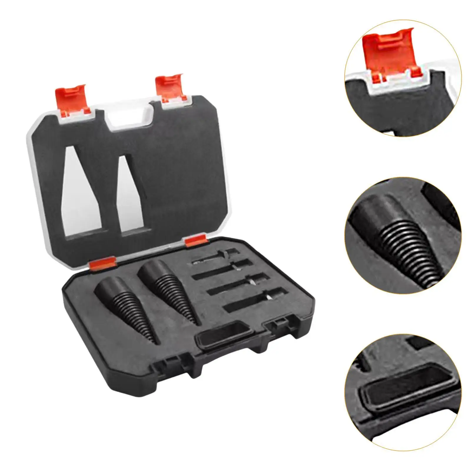 薪スプリッタードリルビット取り外し可能なキャンプ 32 ミリメートルウッドスプリッタードリルビット