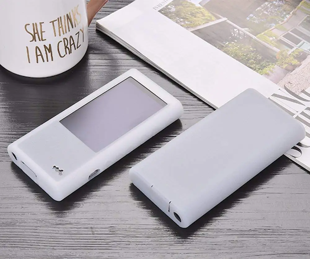 مقاوم للصدمات واقية قذيفة الجلد بولي يوريثان لينة أو غطاء واقٍ مزخرف لهاتف آيفون لسوني وكمان ZX300S NW-ZX300 ZX300 NW-ZX300A مشغل موسيقى MP3 #6