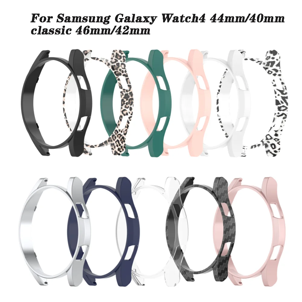삼성 갤럭시 워치 4 용 보호 쉘, PC 보호 커버 범퍼, 워치 4 클래식 보호 프레임, 44mm, 40mm, 46mm, 42mm