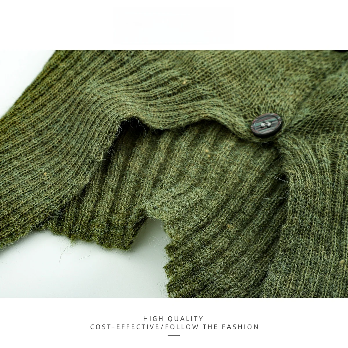 Suéter de Punto con Cuello en V y Abertura en la Espalda, Estilo Vintage PAIXIANG, para Mujer, Invierno, Ajustado, Estilo Pur...