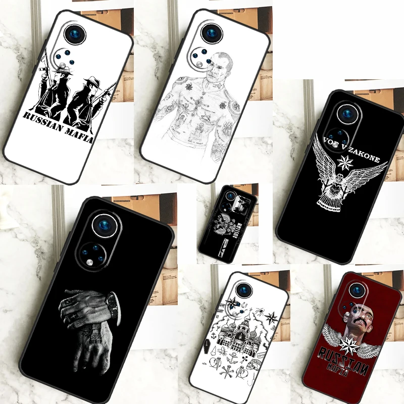 Russian Mafia Case For Honor X8b X9b 90 70 50 Magic 5 Pro Magic 6 Lite X6 X7 X8 X9 X6a X7a X8a X9a Cover