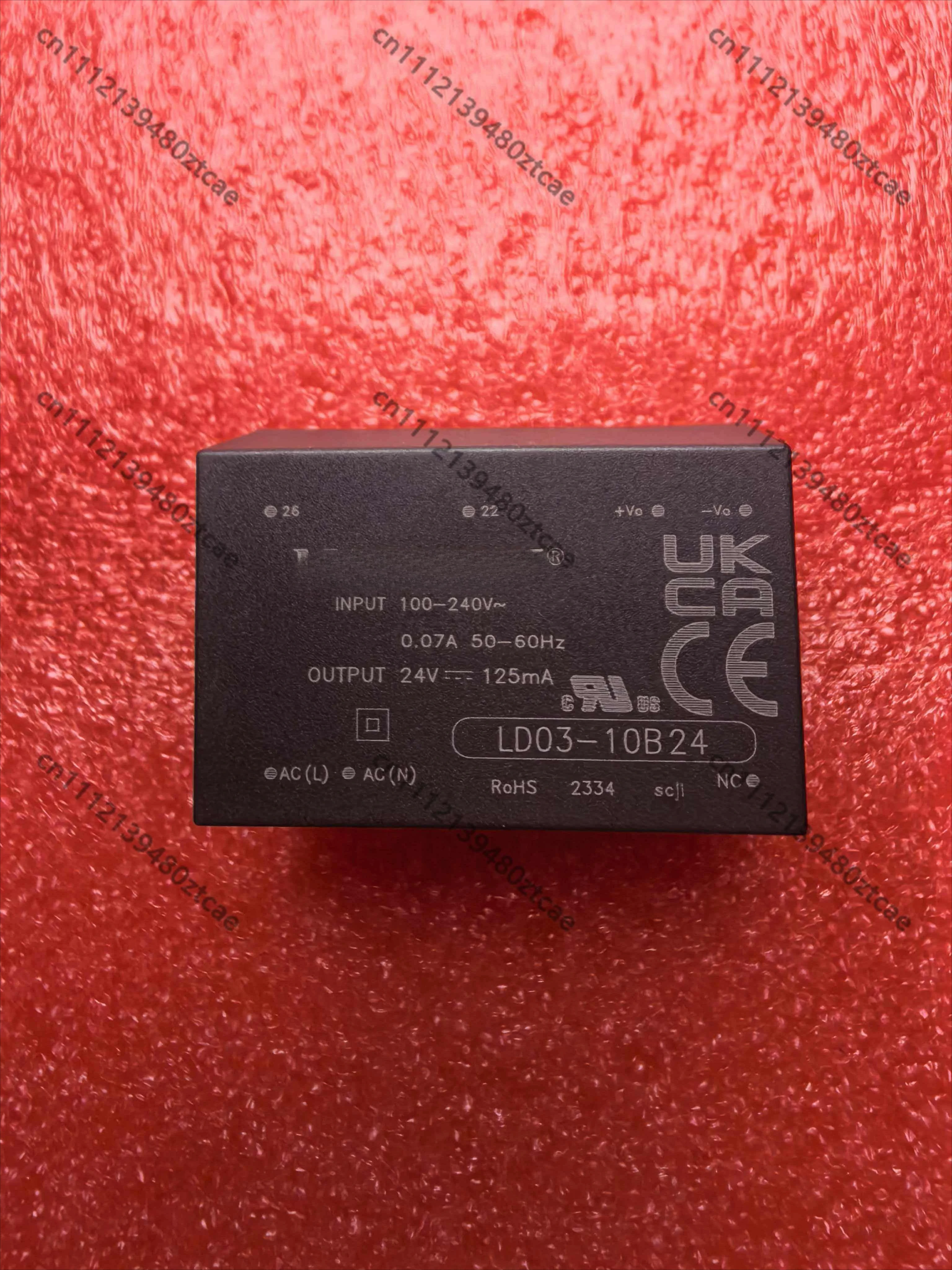 LD03-10B24 Original AC-DC Power Module 3W 85-264VAC Input 24V 0.125A PCB Mount Isolated Converter
