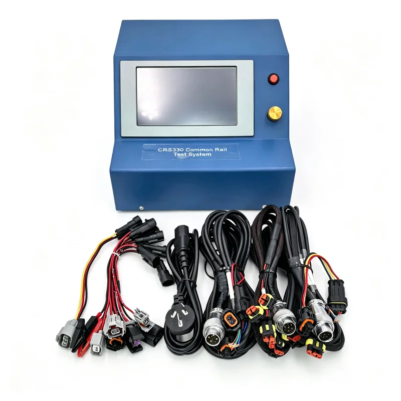 CRS330 Common Rail Injector Tester Common Rail Pump Tester HP0 Pump Driver Testing 6 Solenoid Piezo Injectors Touch Screen