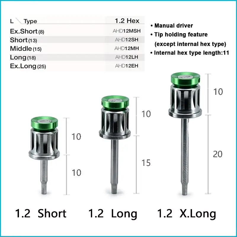 Hand Driver Dental Implant Torque Wrench 10-70NCM Titanium Hex Screwdriver For  DIO Megagen NEO Implant Abutment Surgical