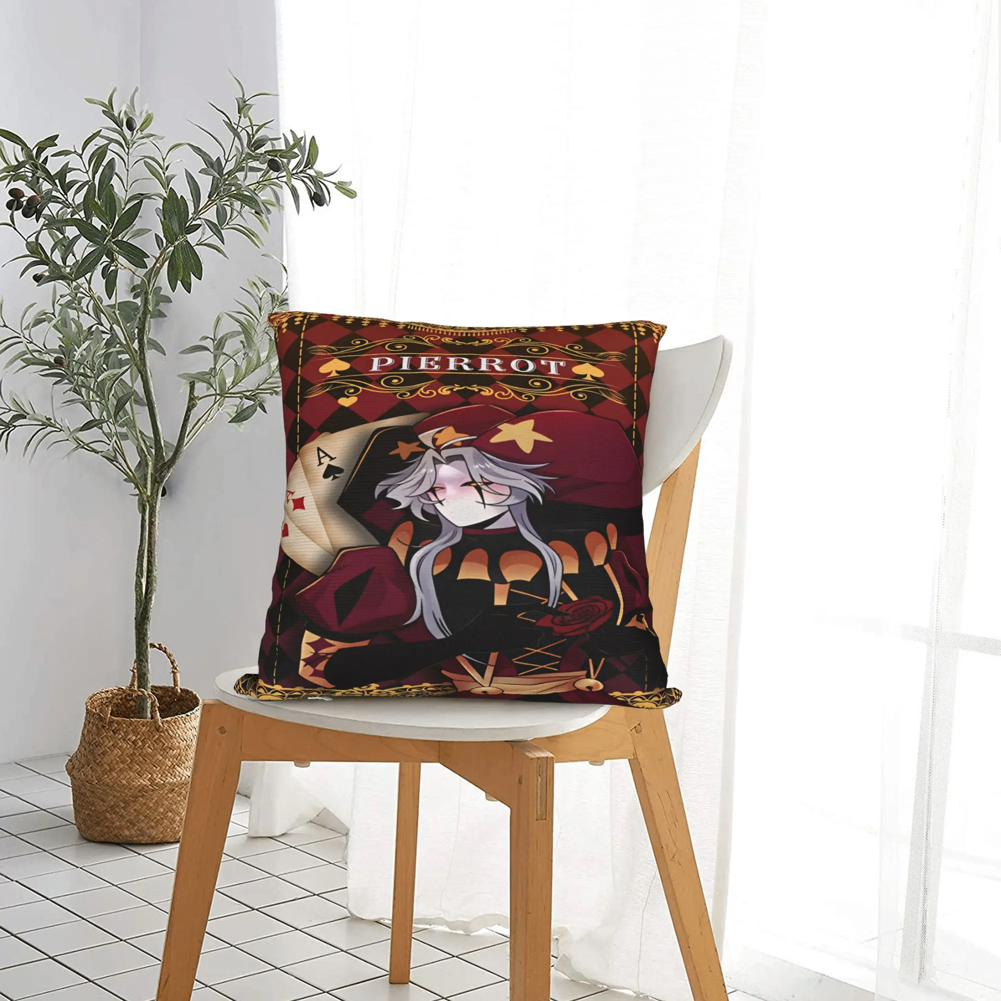 The Freak Circus  Pillow Case  Square Pillow Cover For Sofa Bedroom Home Decor Morden Pillowcases