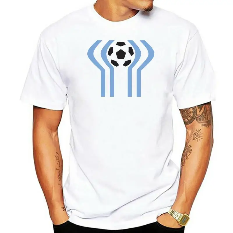 Argentina 1978 T-Shirt 100% Cotton 78 Retro Football Maradona   Cool Casual pride t shirt men Unisex Fashion tshirt