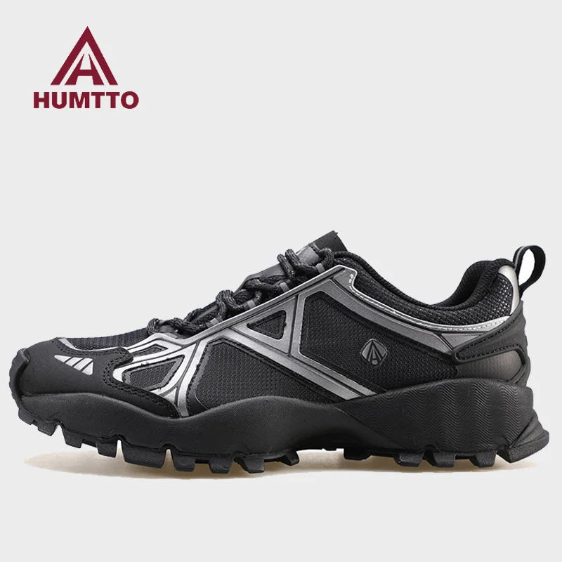 HUMTTO Men's hiking shoes anti slip running shoes lightweight breathable shock-absorbing outdoor casual shoes women sneakers