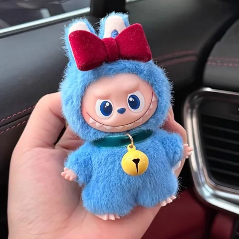 جرس صغير زي مجموعة إكسسوارات دمي ل 10 سنتيمتر Labubu الملابس صندوق أعمى أفخم v4 Labubu مصمم الملابس لطيف هدية #1