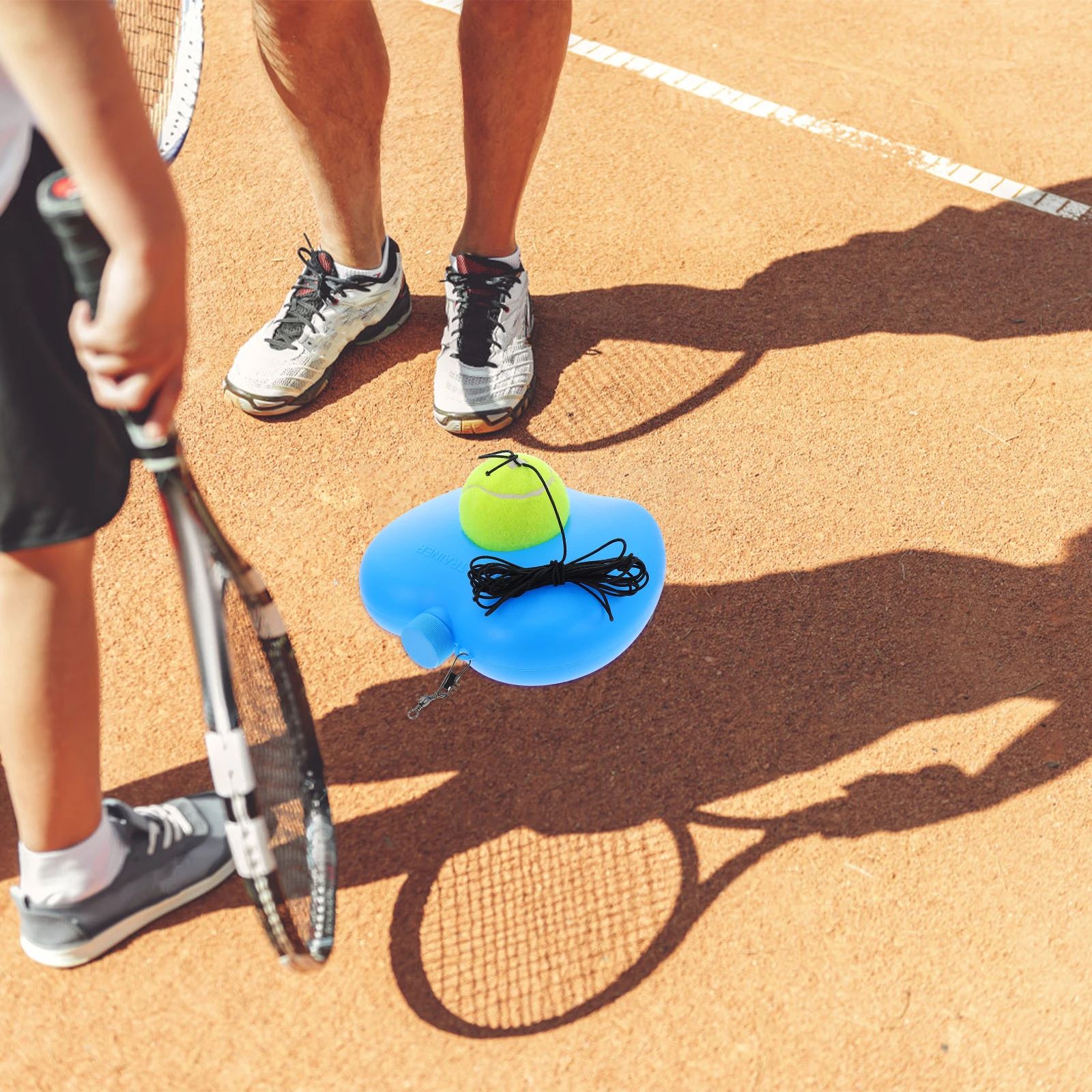 

Ergonomic Plastic Tennis Training Set Skill Development Improvement Tool Sports Equipment Tennis Accessory Base