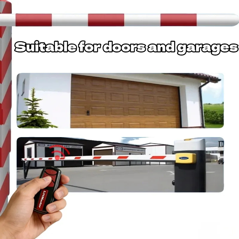 LiftMaster 3-Button ME960-LM 433.92MHz Keychain Transmitter Garage Door Remote Control Universal Security+ 2.0 Opener Remote