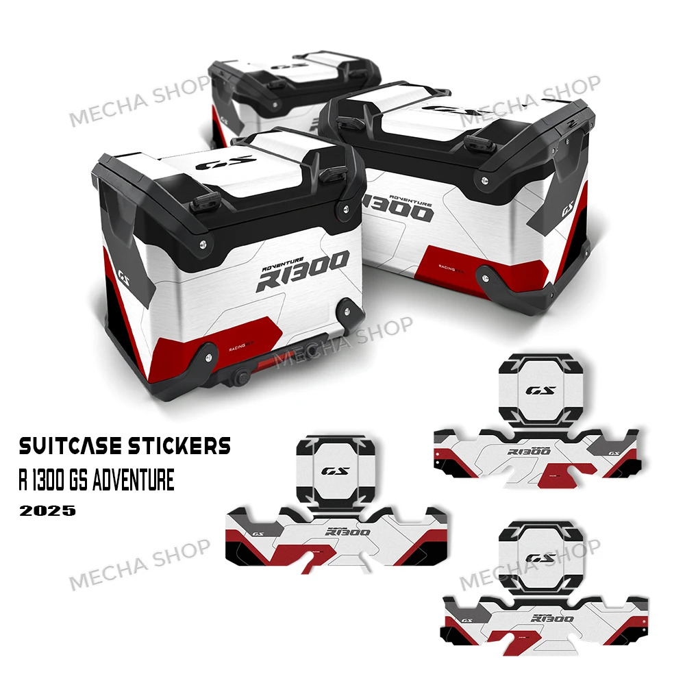 

R1300GSA Suitcase Sticker Kit Motorcycles Luggage Decal Protection For R1300GS Adventure Triple Black Racing Red 2025
