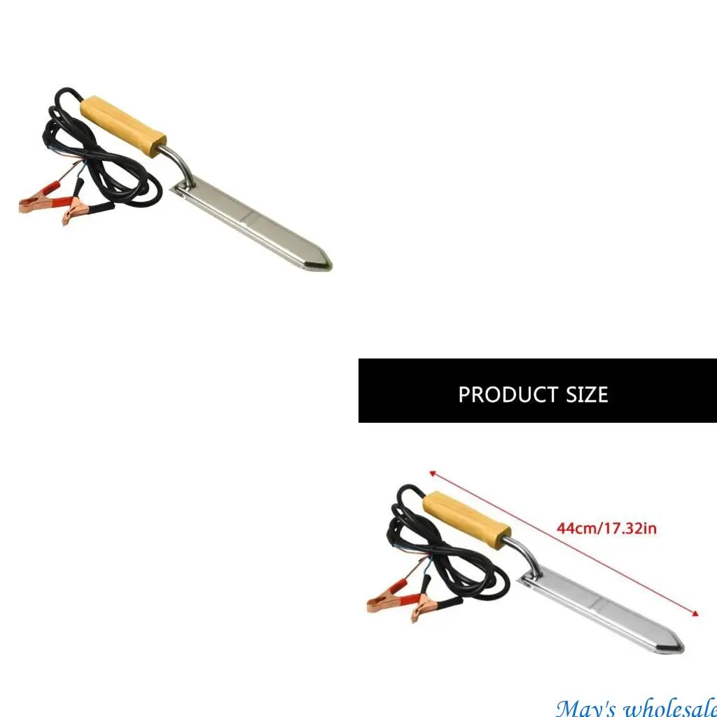 

Простой в использовании электрический скребок для снятия крышек с меда с деревянной ручкой, инструмент для пчеловодов 448A