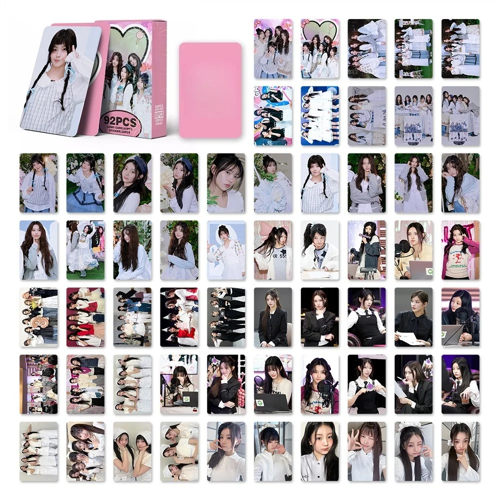 92PCS New album MAMHILAPINATAPAI greeting card Lomo Card mini sticker HD Printd Photocards Fans Collection Gift Photo Cards image 3