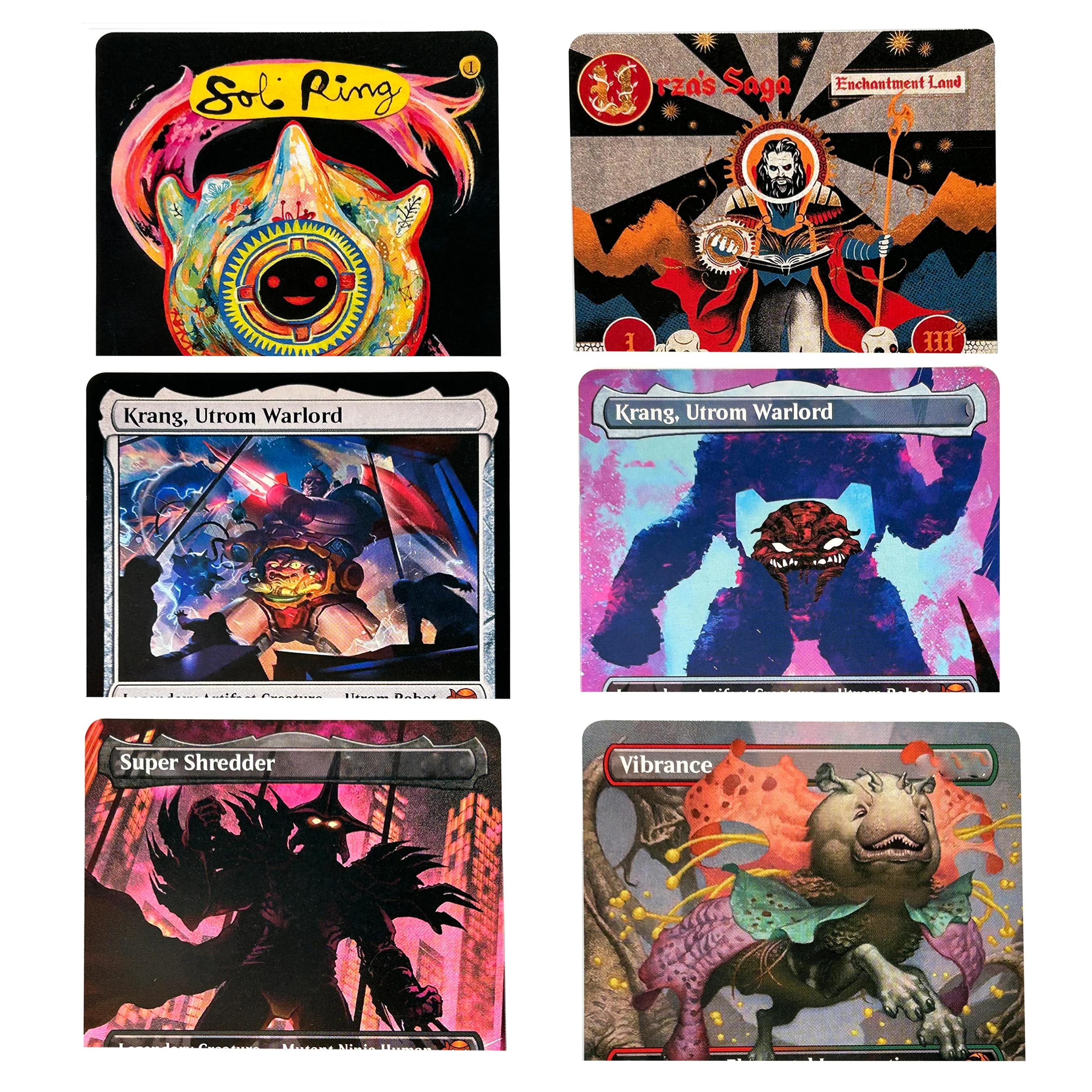 Dark Shredder TMT Sakashima's Student SLD  Super Shredder Undercity Sewers PZA TCG English Card Quality Board Trading Card Game