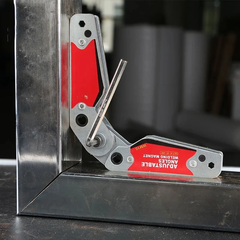 WM10 Adjustable Welding Magnetic Positioner 20-200 Degree Multi-Angle Magnetic Clamp for Metal Fabrication Welding Fixing